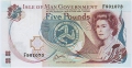 Isle Of Man 5 Pounds, from 1991